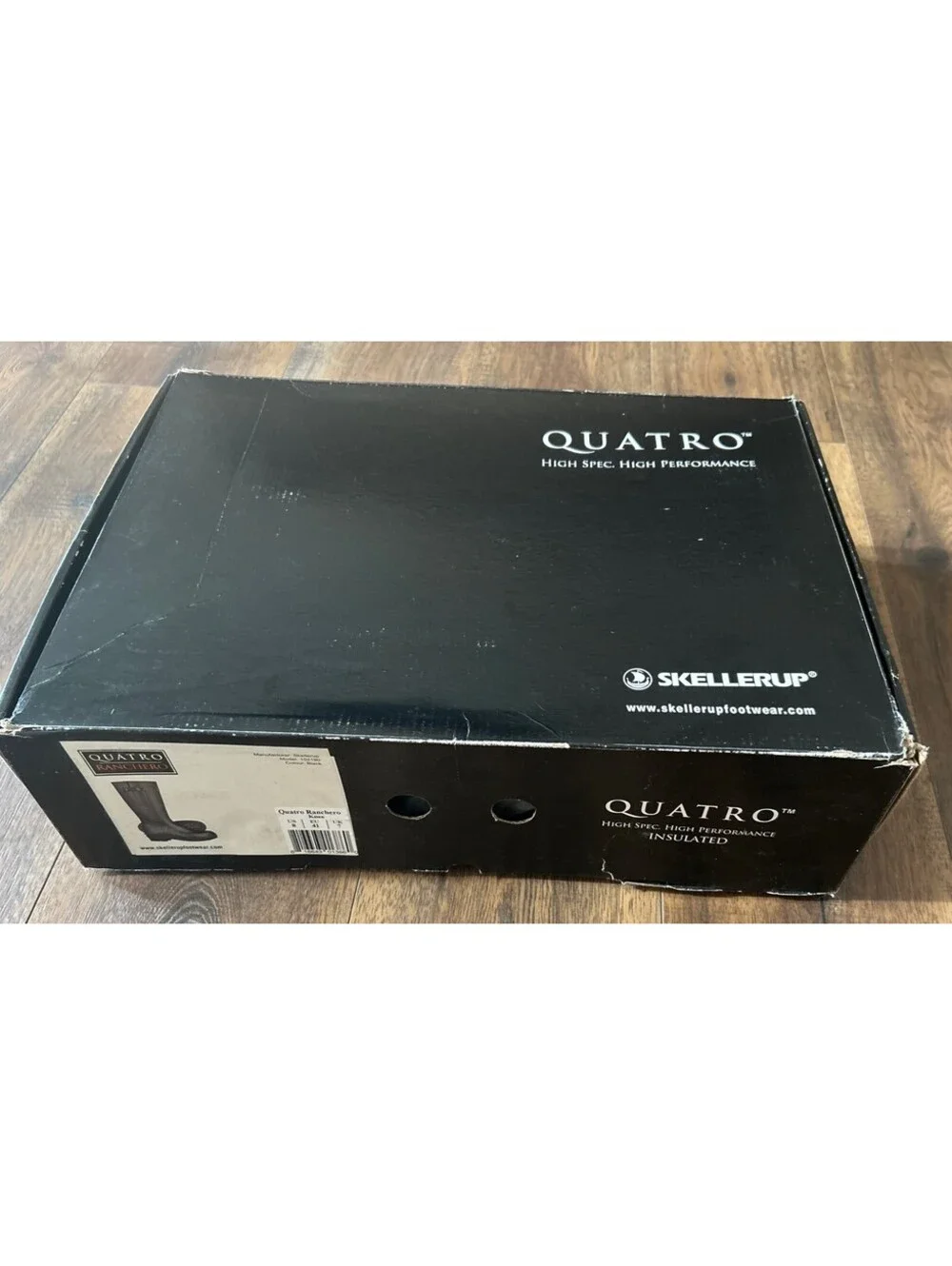 Skellerup Quatro Ranchero Knee Boots New w/Box SZ 8 Equine Farm Muck Boots